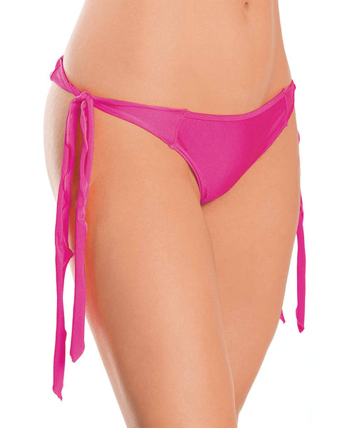 Flutter Side G-String Neon Pink O/S