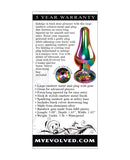 Evolved Rainbow Metal Plug - Large