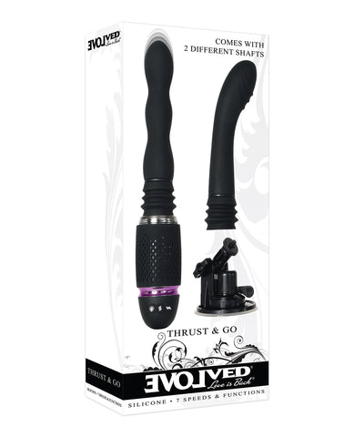Evolved Thrust & Go Sex Machine - Black