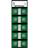 Batteries G3/LR41 1.5V/ 3G-A - Card of 10