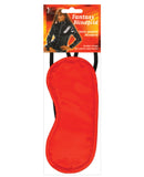 Satin Fantasy Blindfold 2 Strap - Red