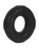 Forto F-33 21mm Liquid Silicone Cock Ring - Black