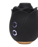 Fifty Shades of Grey Hearts & Flowers Rose Vibrator - Black
