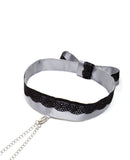 Fifty Shades of Grey Play Nice Satin & Lace Collar & Nipple Clamps