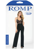 Krista Geo Jumpsuit - Black