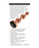 Gender X Gold Digger Large - Rose Gold/Black