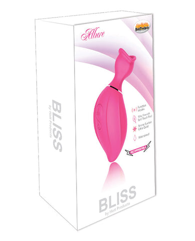 Bliss Allure Clitoral Suction Toy - Magenta