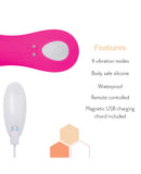Orgazmic Wearable Clit Panty Vibrator - Pink