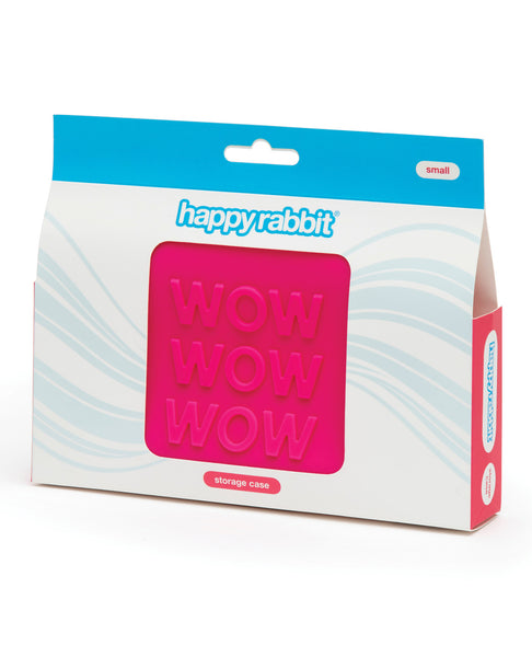 Happy Rabbit WOW Storage Zip Bag Small - Pink