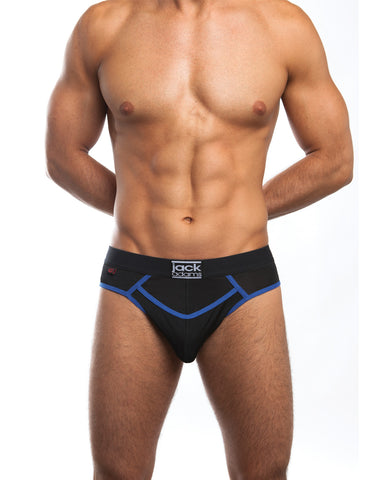 Jack Adams Flex Fit Army Brief - Black/Royal