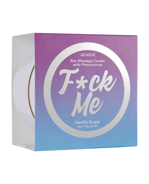 Jelique Massage Candle Fuck Me - 4 oz Vanilla Sugar