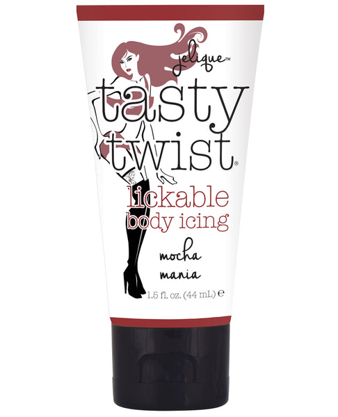 Jelique Tasty Twist Lickable Body Icing - 1.5 oz Mocha Mania
