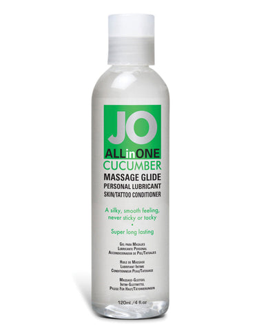System JO All In One Massage Glide - 4 oz Cucumber