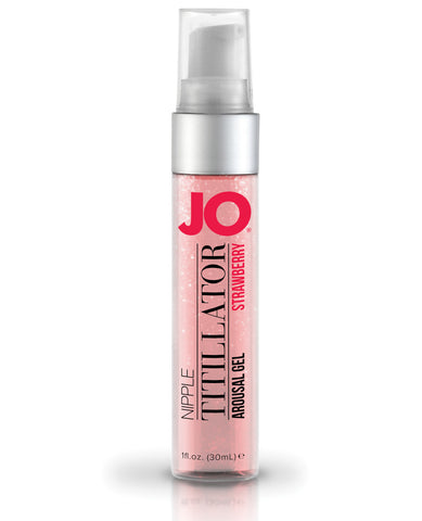 System JO Nipple Titillator - 1 oz Strawberry