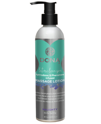 Dona Massage Lotion Naughty - 8 oz Sinful Spring