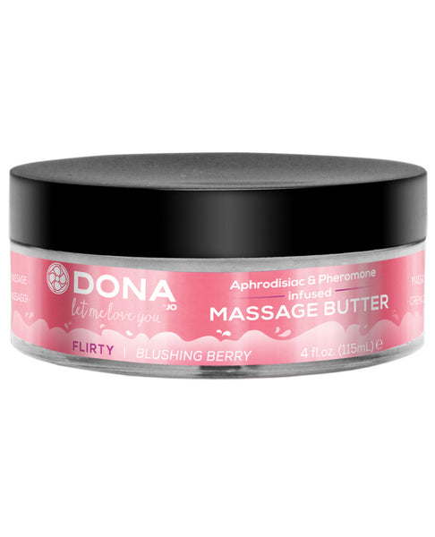Dona Massage Butter Flirty - 4 oz Blushing Berry