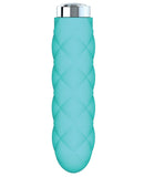 Key by Jopen Charms Plush Petite Massager - Blue