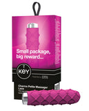 Key by Jopen Charms Lace Petite Massager - Pink
