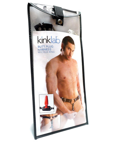 Anal Plug Harness w/Cockring, Gay & Lesbian Products,- www.gspotzone.com
