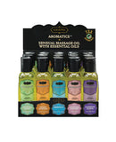 Kama Sutra Aromatics Massage Oil Display - 2 oz Asst. Scents Display of 15
