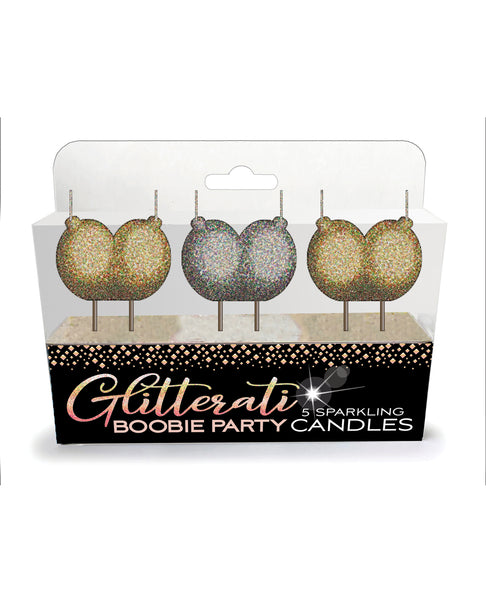 Glitterati Boobie Party Candle