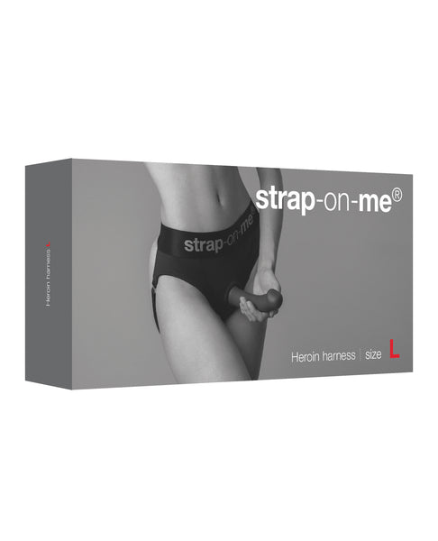 Strap On Me Heroine Harness - Black LG
