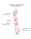 Love to Love Swap Tapping Vibrator - Baby Pink
