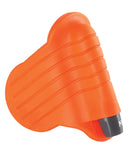 Maia Ray Silicone Vibrating Stroker - Grey/Orange