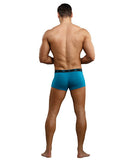 Bamboo low rise pouch enhancer short teal