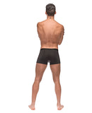 Private Screening Micro Mesh & Modal Skull Pouch Short Black MD