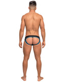 Clip Tease Unique Mesh Pouch Moonshine Blk/Blu S/M