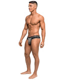 Reversible Dual Toned Thong Black L/XL