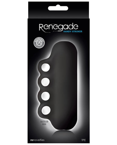 NS Novelties Renegade Handy Stroker - Black