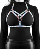 Cosmo Harness Vamp - S/M Rainbow