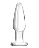 Crystal Tapered Plug Small - Clear