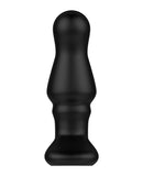 Nexus Bolster Butt Plug  w/Inflatable Tip - Black