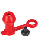 Oxballs Blaster Hollow Asslock w/Cork - Red