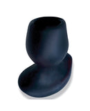 Oxballs Morphhole 1 Gaper Plug Small - Black Ice