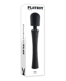 Playboy Pleasure Royal Wand Vibrator - Black