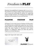 Playboy Pleasure Bunny Buzzer Cock Ring - Teal