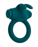 Playboy Pleasure Bunny Buzzer Cock Ring - Teal