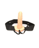 Fetish Fantasy Series for Him or Her Hollow Strap-On - Flesh