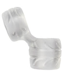 New Perfect Fit SilaSkin Cock and Ball Ring - Clear