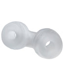 New Perfect Fit SilaSkin Cock and Ball Ring - Clear