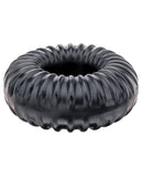 Perfect Fit Ribbed Ring - Black