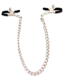 Small Plier Nipple Clamp w/Chain - Chrome