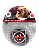 Nitrile Ring - Grey Set of 3