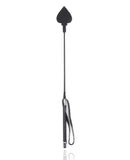 Plesur 22" Spade Silicone Crop - Black
