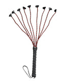 Plesur 21.5" Cat of 9 Tails - Black/Red