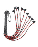 Plesur 21.5" Cat of 9 Tails - Black/Red